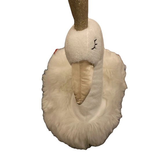 Gund White Swan Princess with Gold Crown - Picture 3 of 6